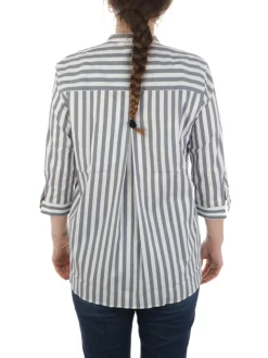 Caliban | Camicia Donna Riga Bretone Stretch>Donna Camicie