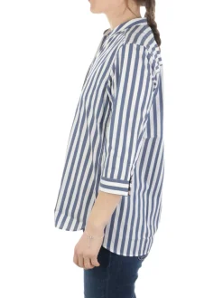 Caliban | Camicia Donna Riga Bretone Stretch>Donna Camicie