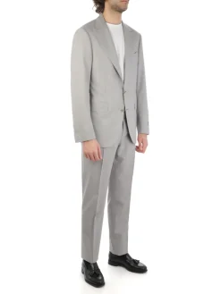 Canali | Abito Uomo Foderato in Lana>Uomo Abiti