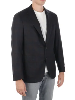 Canali | Giacca Uomo Foderata in Lana e Seta>Uomo Blazer E Giacche