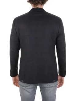 Canali | Giacca Uomo Foderata in Lana e Seta>Uomo Blazer E Giacche
