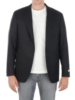 Canali | Giacca Uomo Foderata in Lana e Seta><noscript><img width=