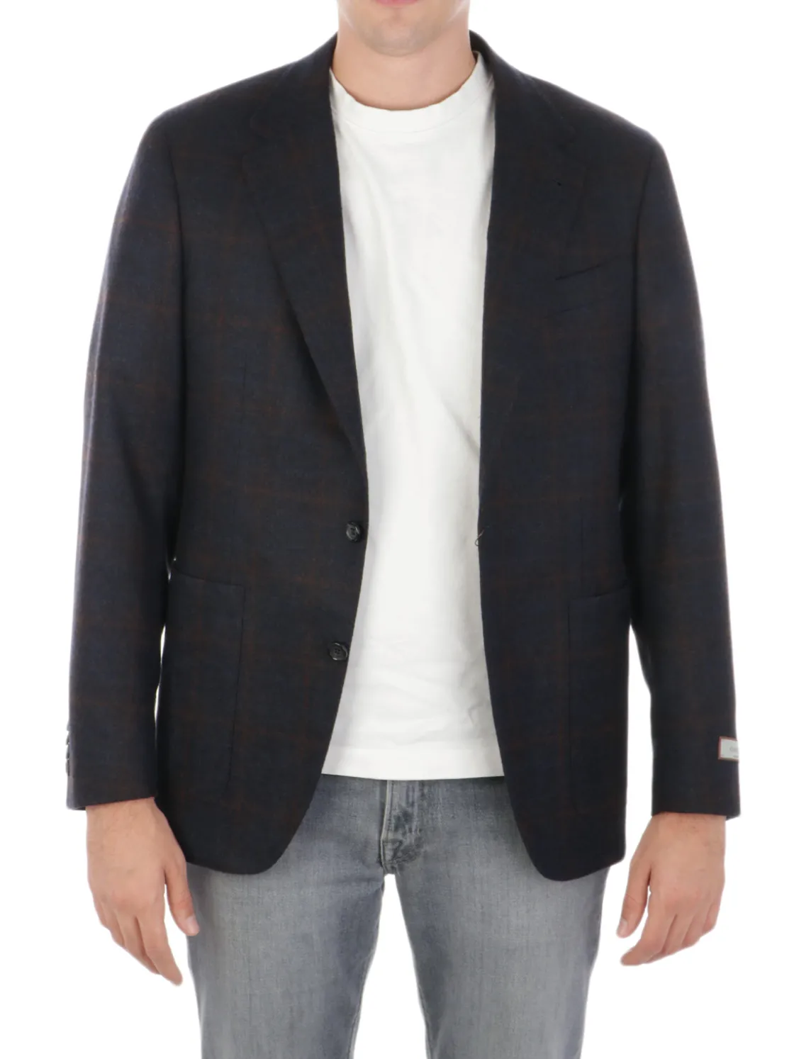 Canali | Giacca Uomo Foderata in Lana e Seta>Uomo Blazer E Giacche