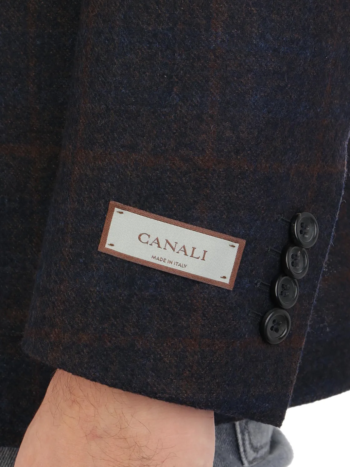 Canali | Giacca Uomo Foderata in Lana e Seta>Uomo Blazer E Giacche