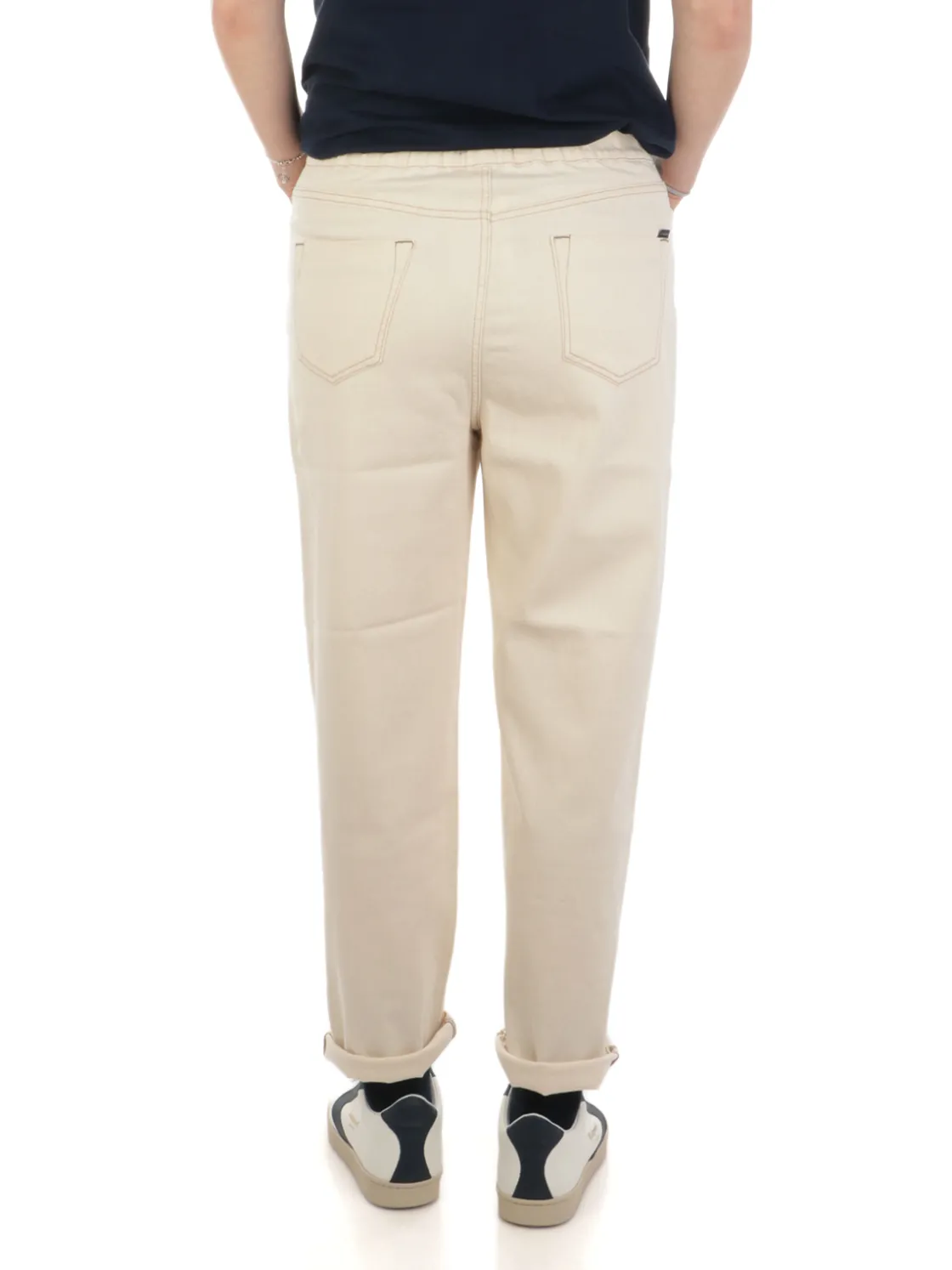 Cigala’s CIGALA'S | Jeans Donna Strap Carrot Raw Dyed>Donna Jeans