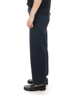 Cigala’s CIGALA'S | Pantaloni Donna Palazzo Crop Dyed>Donna Pantaloni