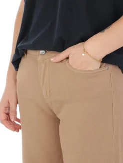Cigala’s CIGALA'S | Pantaloni Donna Palazzo Crop Dyed><noscript><img width=