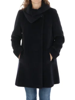 Cinzia Rocca | Cappotto Corto Donna in Lana e Alpaca>Donna Cappotti E Trench