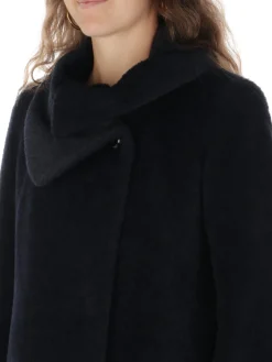 Cinzia Rocca | Cappotto Corto Donna in Lana e Alpaca><noscript><img width=