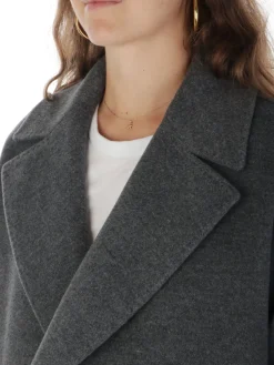 Cinzia Rocca | Cappotto Donna Doppiopetto in Lana e Cashmere><noscript><img width=
