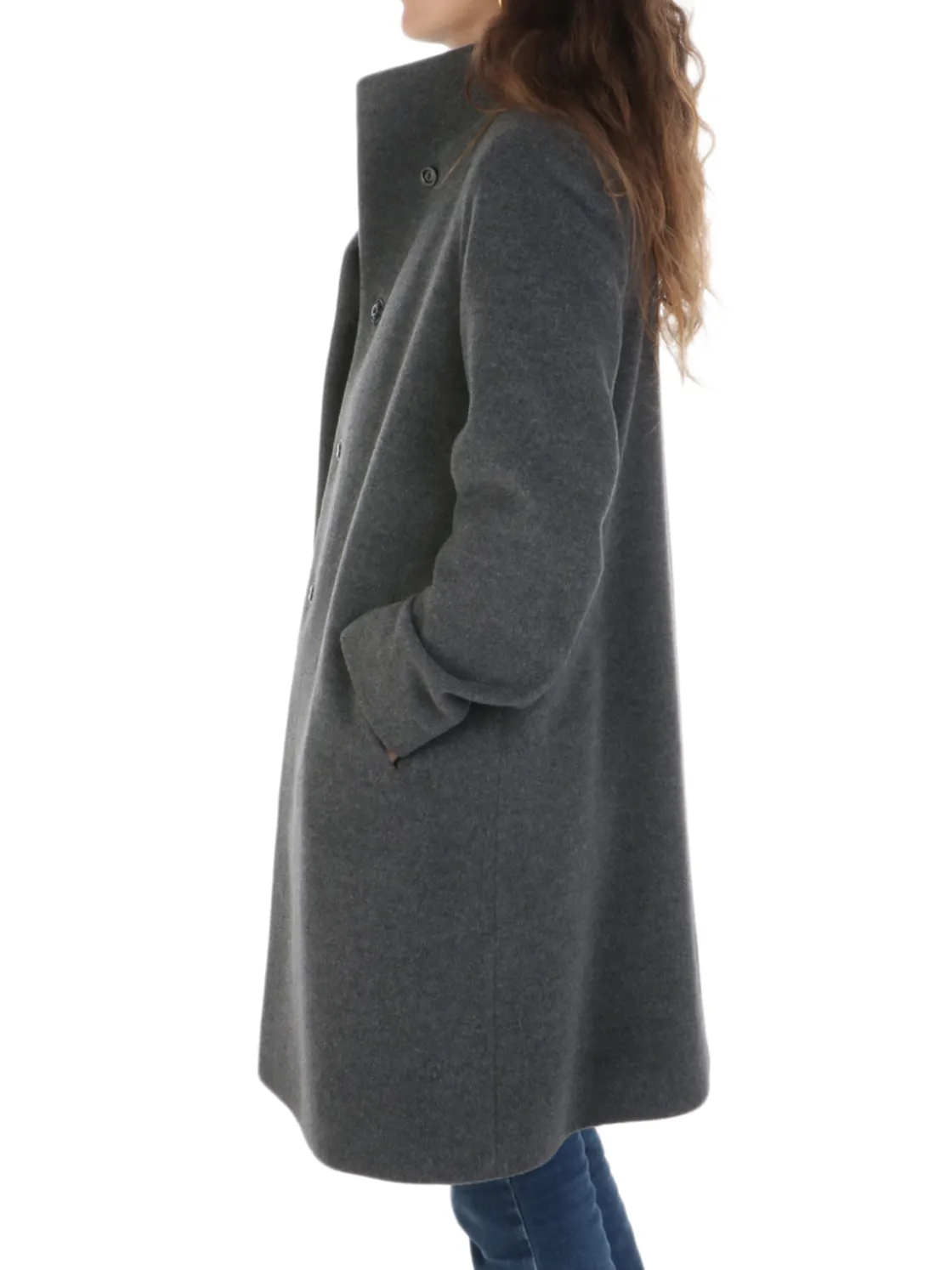 Cinzia Rocca | Cappotto Donna in Lana e Cashmere>Donna Cappotti E Trench