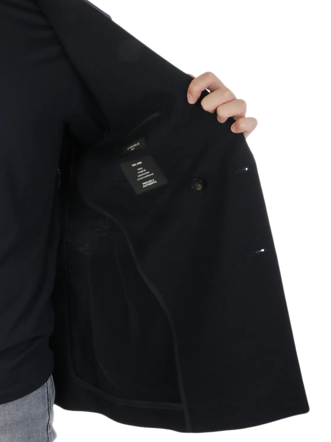 Circolo 1901 | Giacca Doppiopetto Uomo in Lana e Cashmere>Uomo Blazer E Giacche
