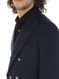 Circolo 1901 | Giacca Uomo Doppiopetto in Cotone Stretch><noscript><img width=