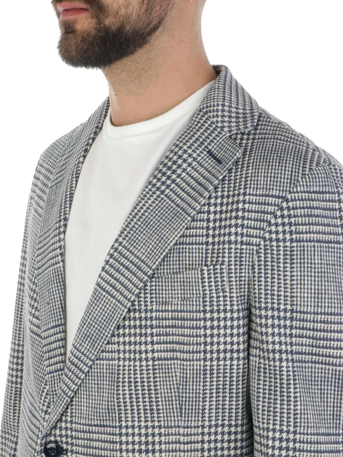 Circolo 1901 | Giacca Uomo in Cotone Principe di Galles>Uomo Blazer E Giacche