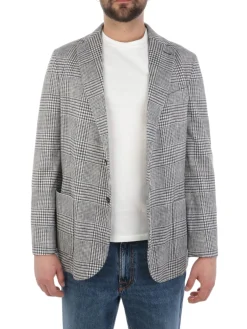 Circolo 1901 | Giacca Uomo in Cotone Principe di Galles><noscript><img width=