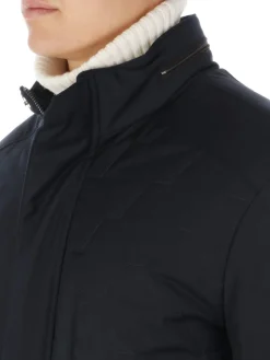 Corneliani | Caban Uomo Imbottito in Viscosa><noscript><img width=