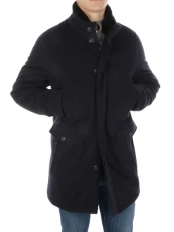 Corneliani | Caban Uomo in Lana Vergine>Uomo Cappotti E Trench