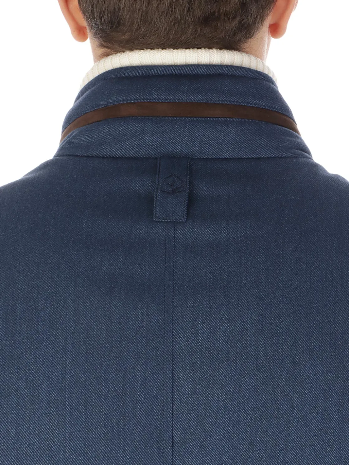 Corneliani | Caban Uomo in Lana Ecosostenibile>Uomo Giubbotti E Piumini