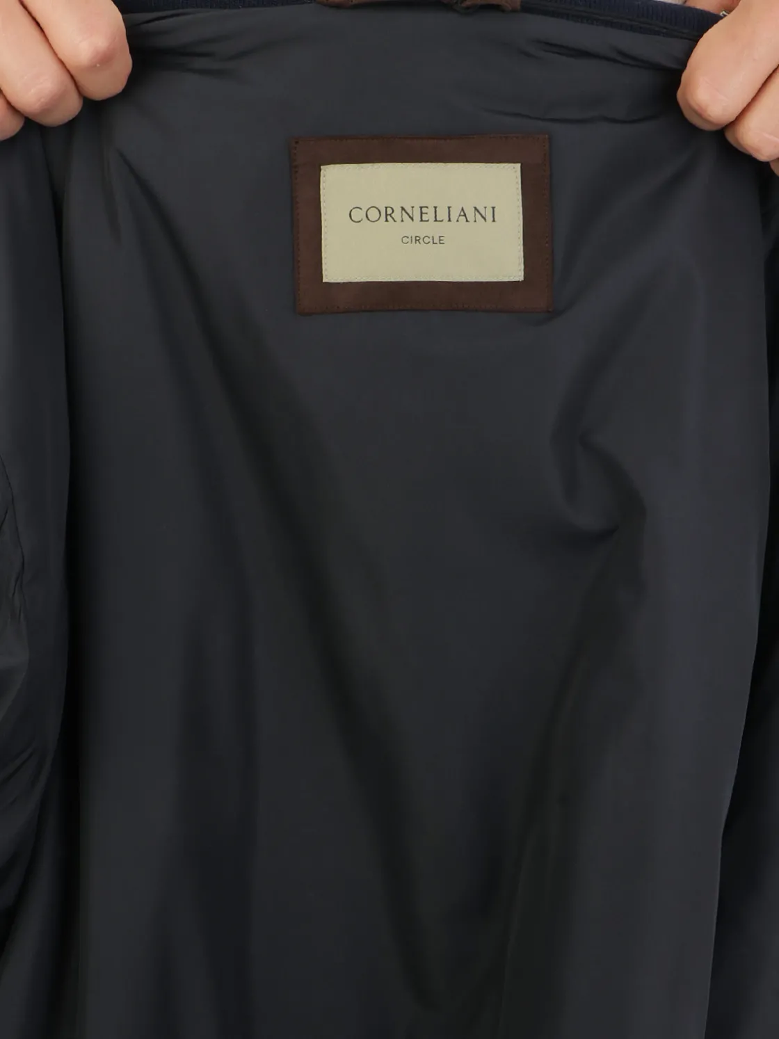 Corneliani | Caban Uomo in Lana Ecosostenibile>Uomo Giubbotti E Piumini