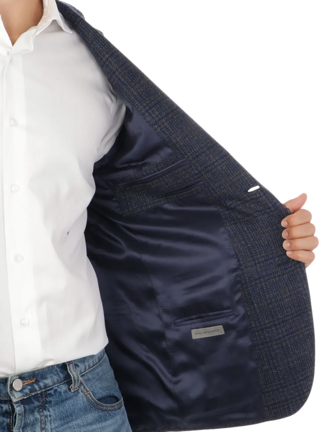 Corneliani | Giacca Uomo in Lana e Cashmere>Uomo Blazer E Giacche