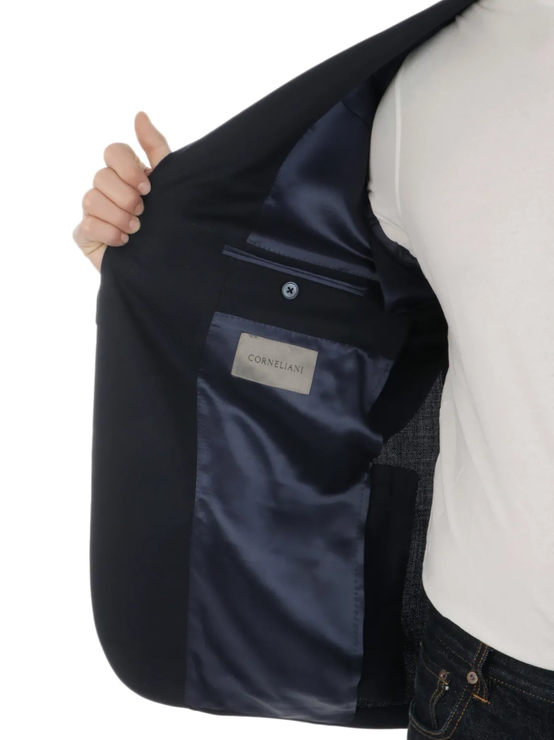 Corneliani | Giacca Uomo in Lana Vergine>Uomo Blazer E Giacche