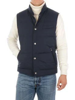 Corneliani | Gilet Uomo Imbottito in Piumino><noscript><img width=