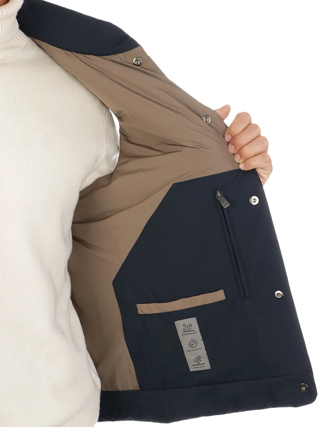 Corneliani | Gilet Uomo Imbottito in Piumino>Uomo Gilet E Smanicati