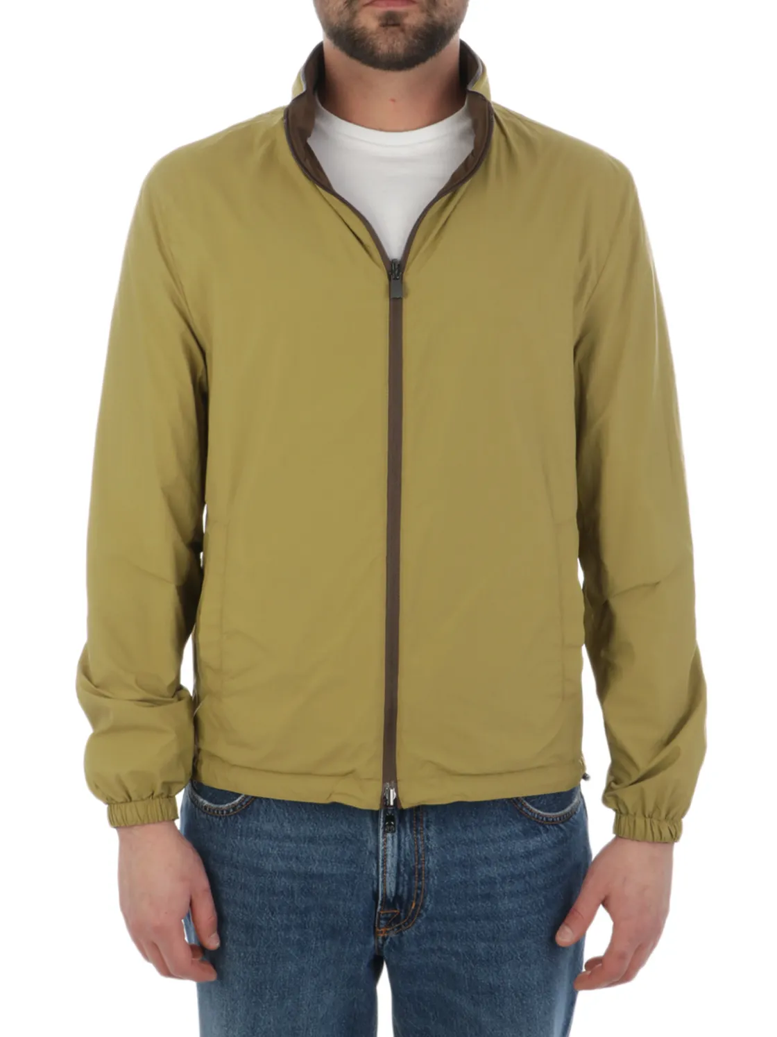 Corneliani | Giubbotto Uomo Reversibile in Nylon>Uomo Giubbotti E Piumini