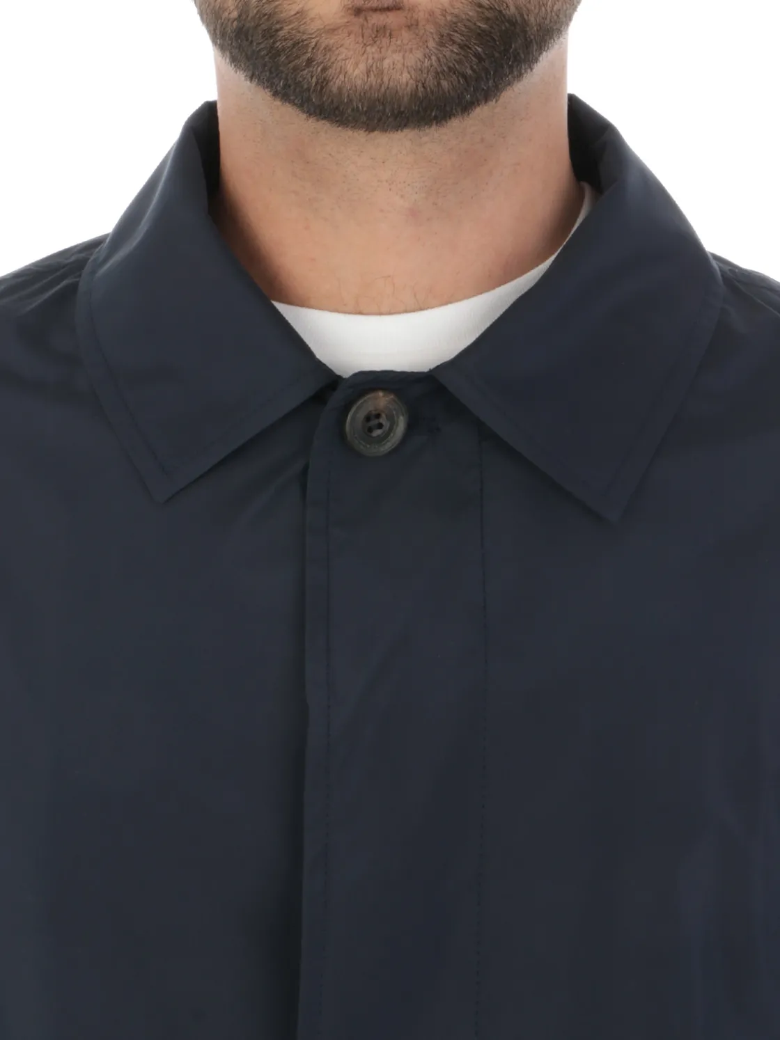Corneliani | Impermeabile Uomo in Tessuto Tecnico>Uomo Cappotti E Trench