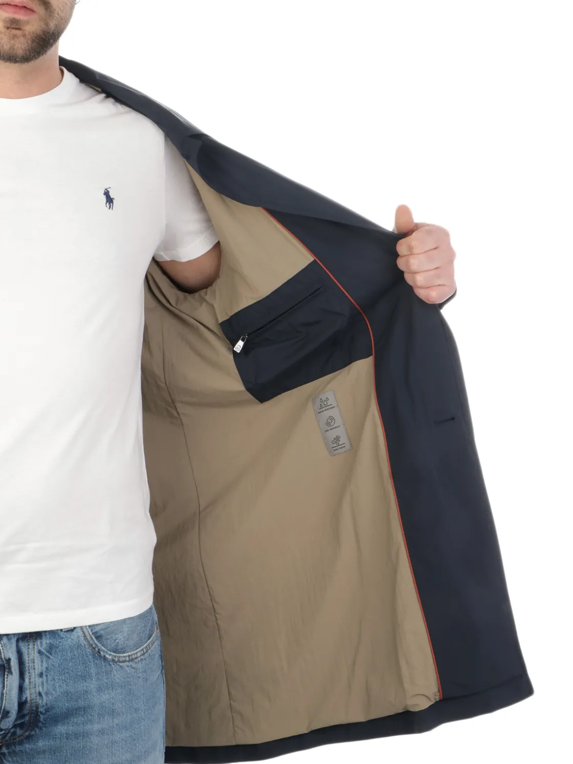 Corneliani | Impermeabile Uomo in Tessuto Tecnico>Uomo Cappotti E Trench
