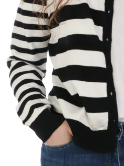 Crochè Croche | Giacca Bottoni A Righe><noscript><img width=