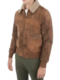D'Amico | Giacca Uomo in Pelle Rusty>Uomo Giubbotti E Piumini