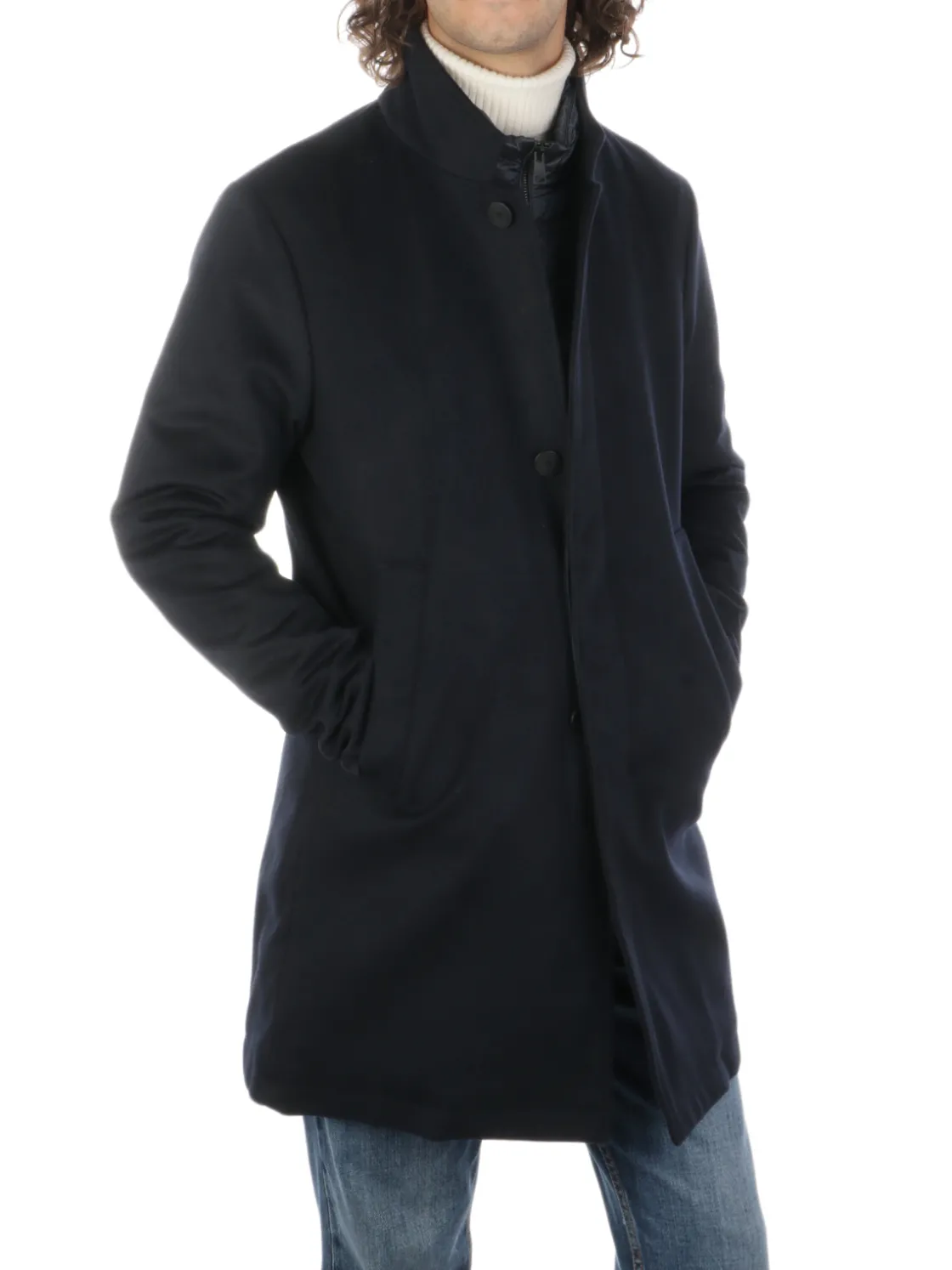 Duno | Cappotto Uomo Fondo Prato>Uomo Cappotti E Trench