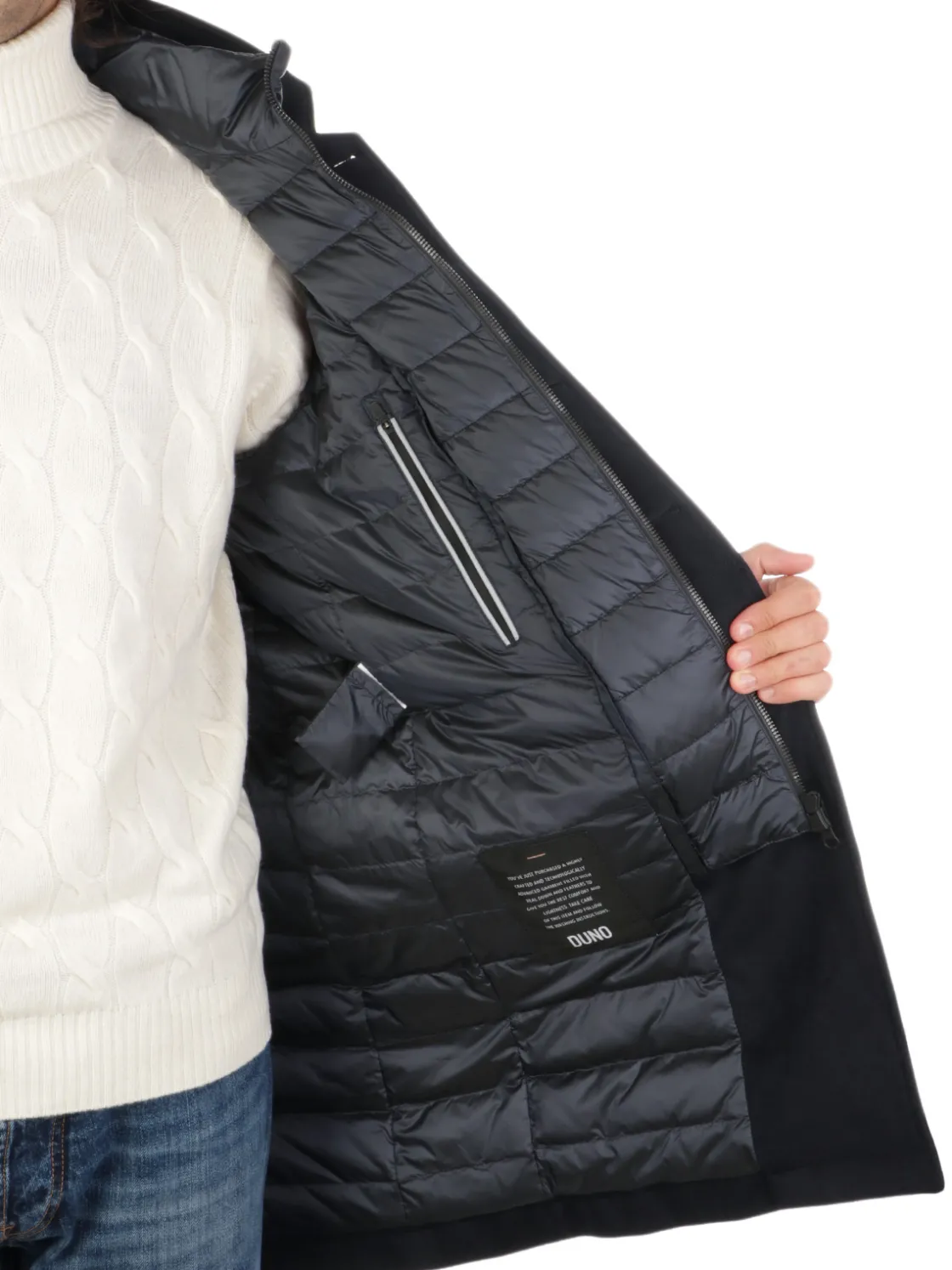 Duno | Cappotto Uomo Fondo Prato>Uomo Cappotti E Trench