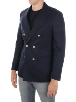 Eleventy | Giacca Doppiopetto Uomo in Lana e Cashmere>Uomo Blazer E Giacche