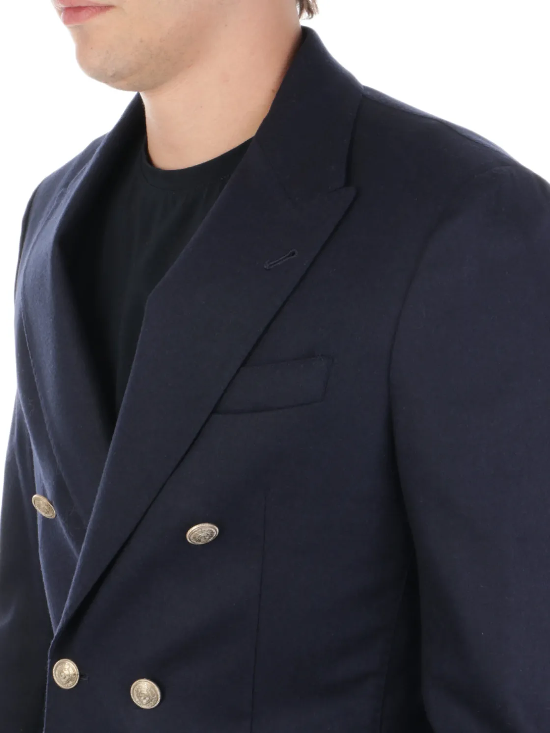 Eleventy | Giacca Doppiopetto Uomo in Lana e Cashmere>Uomo Blazer E Giacche