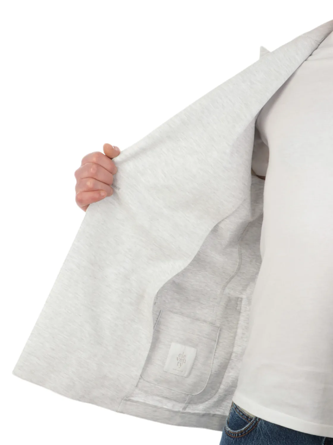 Eleventy | Giacca Doppiopetto Uomo in Cotone Stretch>Uomo Blazer E Giacche