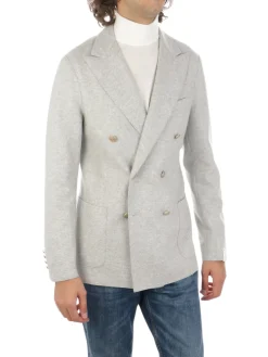 Eleventy | Giacca Uomo Doppiopetto in Lana>Uomo Blazer E Giacche