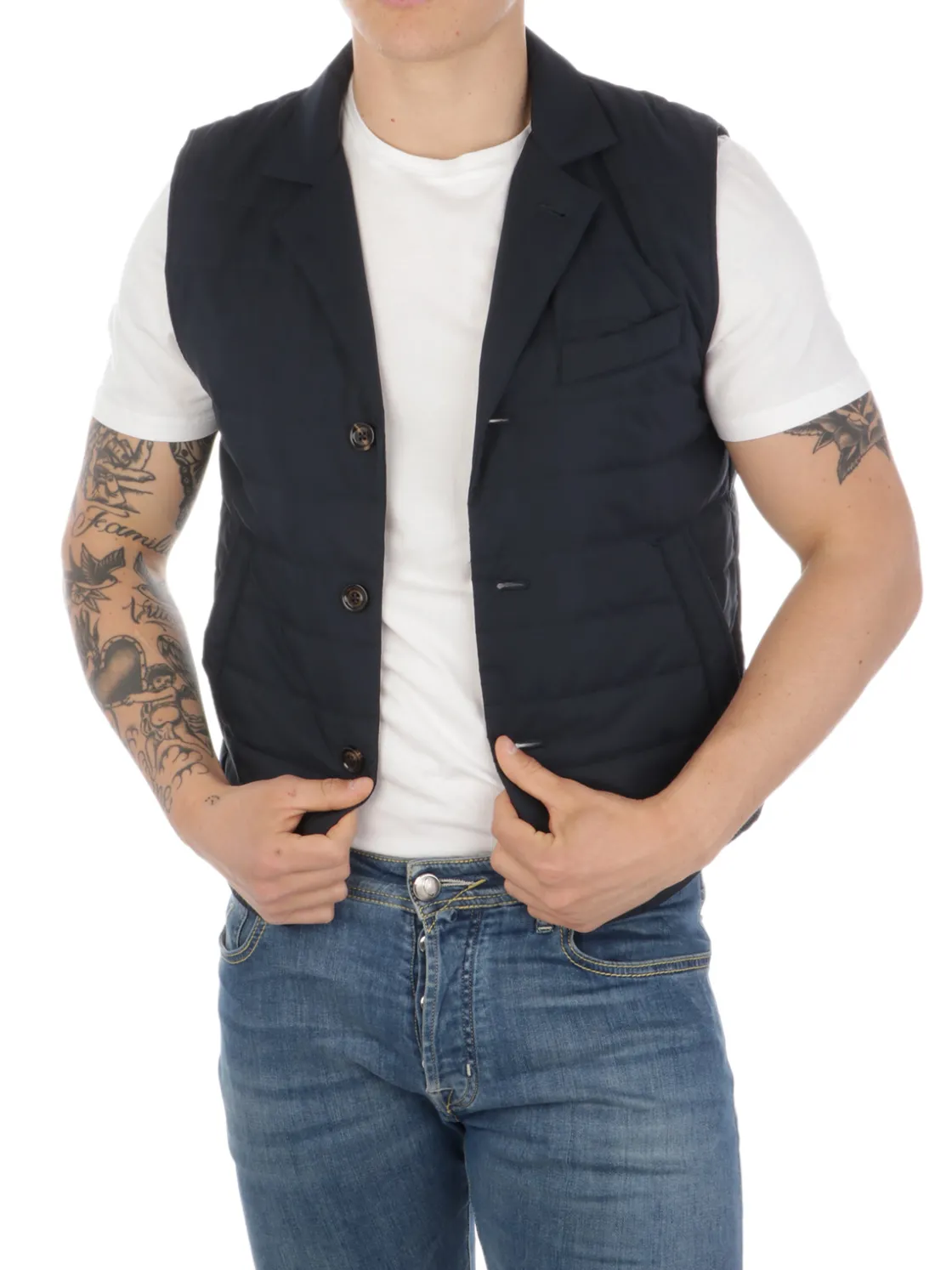 Eleventy | Gilet Uomo Imbottito Slim>Uomo Gilet E Smanicati