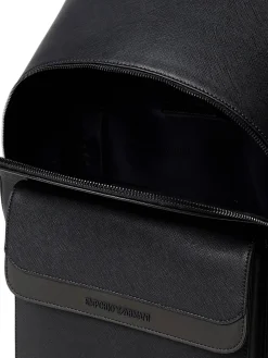 Emporio Armani | Zaino Business Uomo in Finta Pelle>Uomo Borse E Zaini