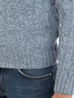 Filippo De Laurentiis | Cardigan Uomo in Lana a Treccia><noscript><img width=