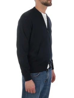 Filippo De Laurentiis | Felpa Uomo Bomber Zip in Cotone>Uomo Felpe