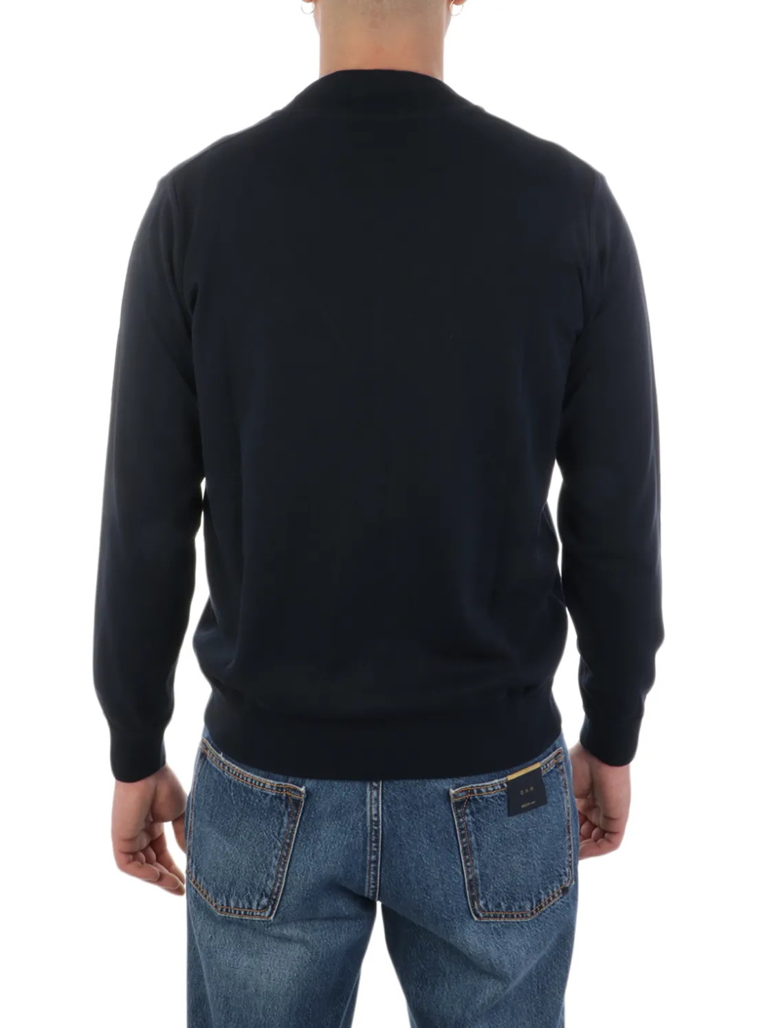 Filippo De Laurentiis | Felpa Uomo Bomber Zip in Cotone>Uomo Felpe