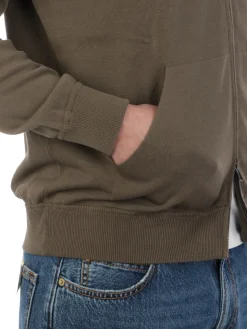 Filippo De Laurentiis | Felpa Uomo Bomber Zip in Cotone><noscript><img width=