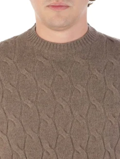 Filippo De Laurentiis | Maglia Uomo in Lana e Cashmere a Treccia><noscript><img width=