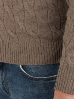 Filippo De Laurentiis | Maglia Uomo in Lana e Cashmere a Treccia><noscript><img width=