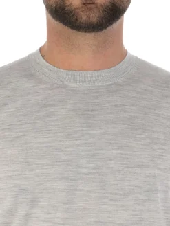 Filippo De Laurentiis | Maglia Uomo Girocollo in Lana Merino><noscript><img width=