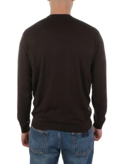 Filippo De Laurentiis | Maglia Uomo Girocollo in Lana Merino>Uomo Maglie