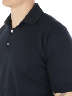 Filippo De Laurentiis | Polo Uomo Tre Bottoni in Cotone><noscript><img width=