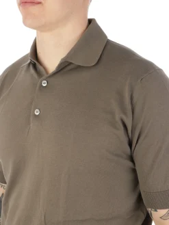 Filippo De Laurentiis | Polo Uomo Tre Bottoni in Cotone><noscript><img width=